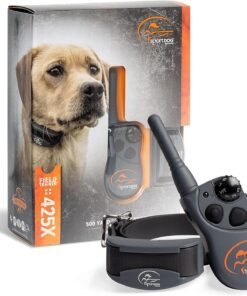 SportDOG FieldTrainer 425X - Remote Trainer Designed for Off-Leash Control & Training - 500-Yard Range - Waterproof - Quick Charge-Collar with 21 Levels of Static, Tone, & Vibration