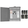 Square D Homeline 125 -Amp 12 -Spaces 24 -Circuit Outdoor Main Breaker Plug-On Neutral Load Center (Value Pack) Square D Homeline 125 -Amp 12 -Spaces 24 -Circuit Outdoor Main Breaker Plug-On Neutral Load Center (Value Pack)