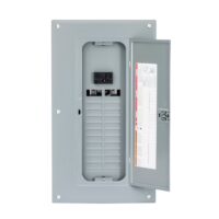 Square D Homeline 125 -Amp 24 -Spaces 48 -Circuit Indoor Main Breaker Plug-On Neutral Load Center