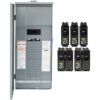 Square D Homeline 200 -Amp 30 -Spaces 60 -Circuit Outdoor Main Breaker Plug-On Neutral Load Center (Value Pack) Square D Homeline 200 -Amp 30 -Spaces 60 -Circuit Outdoor Main Breaker Plug-On Neutral Load Center (Value Pack)