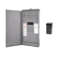 Square D Homeline 200 -Amp 8 -Spaces 16 -Circuit Outdoor Main Breaker Plug-On Neutral Load Center