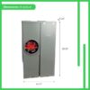 Square D Homeline Ring Type Overhead/Underground 100 -Amp 16 -Spaces 24 -Circuit Outdoor Main Breaker Meter Combo Load Center Square D Homeline Ring Type Overhead/Underground 100 -Amp 16 -Spaces 24 -Circuit Outdoor Main Breaker Meter Combo Load Center