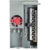 Square D Homeline Ring Type Overhead/Underground 100 -Amp 16 -Spaces 24 -Circuit Outdoor Main Breaker Meter Combo Load Center