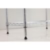 Style Selections 36-in W x 16-in D x 72-in H 5 -Tier Chrome Metal Wire Utility Shelving Unit