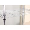 Style Selections 36-in W x 16-in D x 72-in H 5 -Tier Chrome Metal Wire Utility Shelving Unit