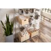 Style Selections 47.7-in W x 18-in D x 72-in H 5 -Tier Chrome Metal Wire Utility Shelving Unit Style Selections 47.7-in W x 18-in D x 72-in H 5 -Tier Chrome Metal Wire Utility Shelving Unit