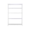 Style Selections 47.7-in W x 18-in D x 72-in H 5 -Tier White Metal Wire Utility Shelving Unit