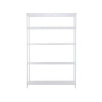 Style Selections 47.7-in W x 18-in D x 72-in H 5 -Tier White Metal Wire Utility Shelving Unit