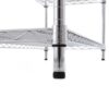 Style Selections 47.7-in W x 18-in D x 72-in H 6 -Tier Heavy Duty Chrome Metal Wire Utility Shelving Unit Style Selections 47.7-in W x 18-in D x 72-in H 6 -Tier Heavy Duty Chrome Metal Wire Utility Shelving Unit