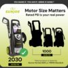 Sun Joe Electric Pressure Power Washer, Heavy-Duty 2500 Max PSI (2030 PSI PWMA Rated) - Portable Cleaning and Washing Machine System for Home, Autos, Patios, Decks, & Sidewalks, SPX3000