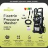 Sun Joe SPX3000-XT1 XTREAM 2,500 PSI Pressure Washer with 14.9A Motor, Includes 4 Quick-Connect Nozzles, High-Pressure Hose, Garden Hose Adapter, and 35-Foot Power Cord Sun Joe SPX3000-XT1 XTREAM 2,500 PSI Pressure Washer with 14.9A Motor, Includes 4 Quick-Connect Nozzles, High-Pressure Hose, Garden Hose Adapter, and 35-Foot Power Cord
