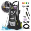 Sun Joe SPX3000-XT1 XTREAM 2,500 PSI Pressure Washer with 14.9A Motor, Includes 4 Quick-Connect Nozzles, High-Pressure Hose, Garden Hose Adapter, and 35-Foot Power Cord Sun Joe SPX3000-XT1 XTREAM 2,500 PSI Pressure Washer with 14.9A Motor, Includes 4 Quick-Connect Nozzles, High-Pressure Hose, Garden Hose Adapter, and 35-Foot Power Cord