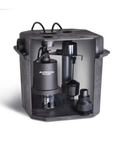 Superior Pump 92072-U 1/3-HP 120 -Volt 48-Gallon Thermoplastic Submersible sump pump