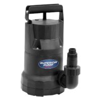 Superior Pump 91359 1/3-HP 120 -Volt 48-Gallon Thermoplastic Submersible utility pump
