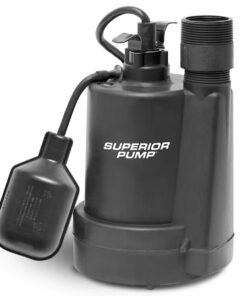 Superior Pump 92250 1/4-HP 120 -Volt 30-Gallon Thermoplastic Submersible sump pump