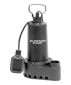 Superior Pump 92501 1/2-HP 120 -Volt 70-Gallon Cast iron Submersible sump pump