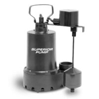 Superior Pump 92541 1/2-HP 120 -Volt 55-Gallon Cast iron Submersible sump pump