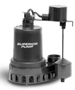 Superior Pump 92572 1/2-HP 120 -Volt 55-Gallon Thermoplastic Submersible sump pump