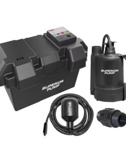 Superior Pump 92900 Sump-HP Thermoplastic Battery-powered Sump Pump
