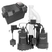 Superior Pump 92941 1/3-HP 120 -Volt 46-Gallon Cast iron Submersible sump pump