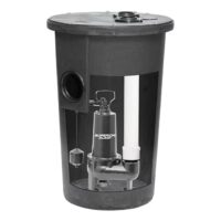 Superior Pump 93020-U 1/2-HP 120 -Volt 80-Gallon Cast iron Sewage sump pump