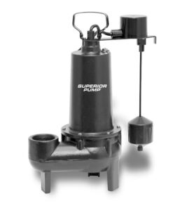 Superior Pump 93511 1/2-HP 115 -Volt 80-Gallon Cast iron Sewage sump pump