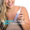 TAO Clean UV Sanitizing Sonic Toothbrush and Cleaning Station, Electric Toothbrush, Dual Speed Setting, Lilac Bliss