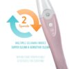 Tao Clean UV Sanitizing Sonic Toothbrush and Cleaning Station, Electric Toothbrush, Dual Speed Setting, Pink Blush