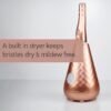 Tao Clean UV Sanitizing Sonic Toothbrush and Cleaning Station, Electric Toothbrush, Dual Speed Setting, Rose Gold