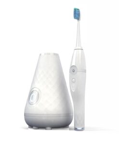 Tao Clean UV Sanitizing Sonic Toothbrush and Cleaning Station, Electric Toothbrush, Dual Speed Setting, White