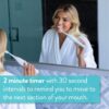 Tao Clean UV Sanitizing Sonic Toothbrush and Cleaning Station, Electric Toothbrush, Dual Speed Setting, White