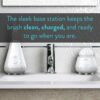 Tao Clean UV Sanitizing Sonic Toothbrush and Cleaning Station, Electric Toothbrush, Dual Speed Setting, White