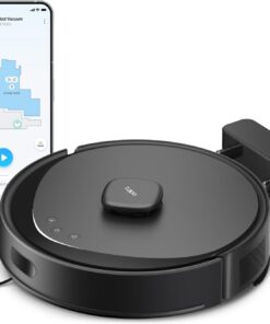 Tapo LiDAR Smart Navigation Robot Vacuum and Mop, 5300Pa Max, 97%+ Dust Pickup Rate, Customizable Cleaning, Self-Charging, Works w/Alexa & Google Home, RV30 Max