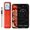 ThermoMaven Smart Bleutooth Wireless Meat Thermometer, Standalone Base, WiFi Unlimited Range, NIST Certified Accuracy, Smart App Alerts for Grill, Oven, Smoker, BBQ