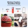 ThermoMaven Smart Bleutooth Wireless Meat Thermometer, Standalone Base, WiFi Unlimited Range, NIST Certified Accuracy, Smart App Alerts for Grill, Oven, Smoker, BBQ