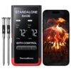 ThermoMaven Smart Bluetooth Wireless Meat Thermometer: Standalone Base, WiFi Unlimited Range, 6 Sensors with NIST Certified Accuracy, 2 Probes for Kitchen, BBQ, Grill, Oven, Smoker, Rotisserie