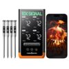 ThermoMaven Wireless Bluetooth Smart Meat Thermometer: Standalone Base, WiFi Thermometer with Sub-1G, 6 Sensors NIST Certified Accuracy, 4 Probes, for Kitchen, BBQ, Grill, Oven, Smoker, Rotisserie