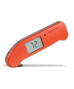 ThermoWorks Thermapen ONE, No. 1 Recommended Instant-Read Thermometer - Cayenne Pepper Red