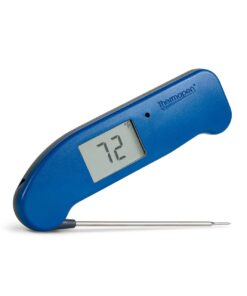 ThermoWorks Thermapen ONE, No. 1 Recommended Instant-Read Thermometer - Nautical Blue