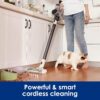 Tineco Pure ONE S11 Smart Cordless Stick Vacuum Cleaner, Strong Suction Handheld Vacuum for Hard Floors, Cars & Pet Hair, Lightweight Deep Cleaning