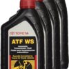 Toyota 00289-ATFWS Lexus & Automatic Transmission Fluid WS ATF World Standard, Pack of 4