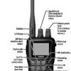 Uniden MHS75 Waterproof Handheld 2-Way VHF Marine radio, Submersible, Selectable 1/2.5/5 Watt Transmit Power. All USA/International and Canadian Marine Channels - Color Black
