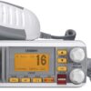 Uniden UM385 25 Watt Fixed Mount Marine Vhf Radio, Waterproof IPX4 with Triple Watch, Dsc, Emergency/Noaa Weather Alert, All Usa/International/Canadian Marine Channels, Memory Channel Scan, White