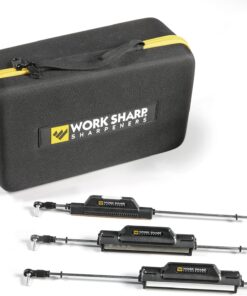 Upgrade Kit for Precision Adjust Knife Sharpener, Set of 7 Abrasives and Carry Case