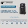 Utilitech 148002 1/3-HP 115 -Volt 30-Gallon Thermoplastic Submersible utility pump Utilitech 148002 1/3-HP 115 -Volt 30-Gallon Thermoplastic Submersible utility pump