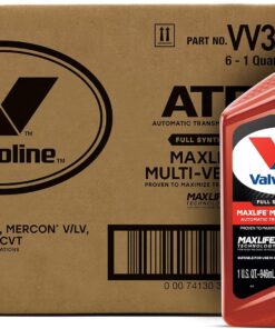 Valvoline Multi-Vehicle (ATF) Full Synthetic Automatic Transmission Fluid 1 QT, Case of 6