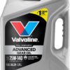 Valvoline SynPower SAE 75W-140 Full Synthetic Gear Oil 1 GA, Case of 3