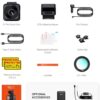 Vantrue E1 Pro 4K Mini Dash Cam Front, STARVIS 2 PlatePix HDR Night Vision Car Camera, Built-in 5G WiFi GPS, 1.54'' IPS Screen, Voice Control, 24/7 Buffered Parking Mode, Support 1TB Max