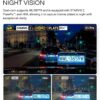 Vantrue E1 Pro 4K Mini Dash Cam Front, STARVIS 2 PlatePix HDR Night Vision Car Camera, Built-in 5G WiFi GPS, 1.54'' IPS Screen, Voice Control, 24/7 Buffered Parking Mode, Support 1TB Max