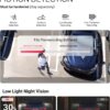Vantrue E1 Pro 4K Mini Dash Cam Front, STARVIS 2 PlatePix HDR Night Vision Car Camera, Built-in 5G WiFi GPS, 1.54'' IPS Screen, Voice Control, 24/7 Buffered Parking Mode, Support 1TB Max
